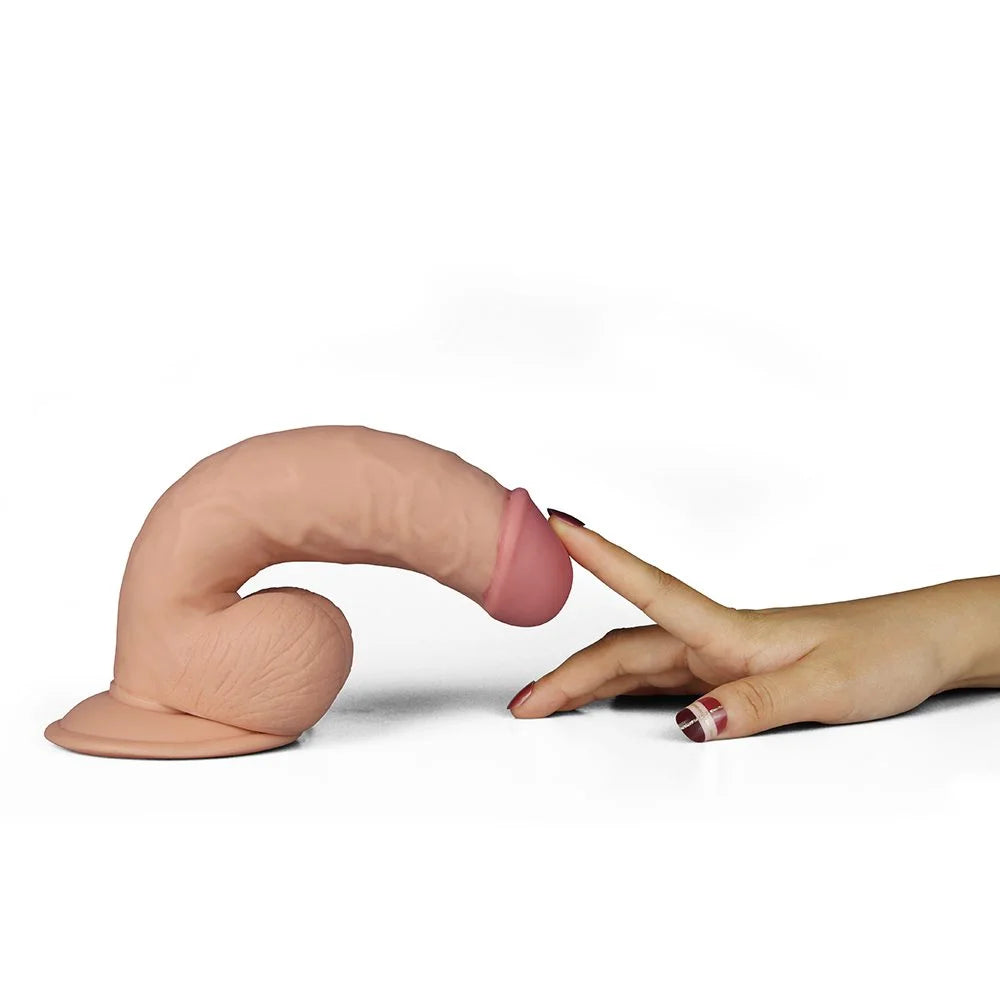 Ultra soft Dude Vibrador 21 cm